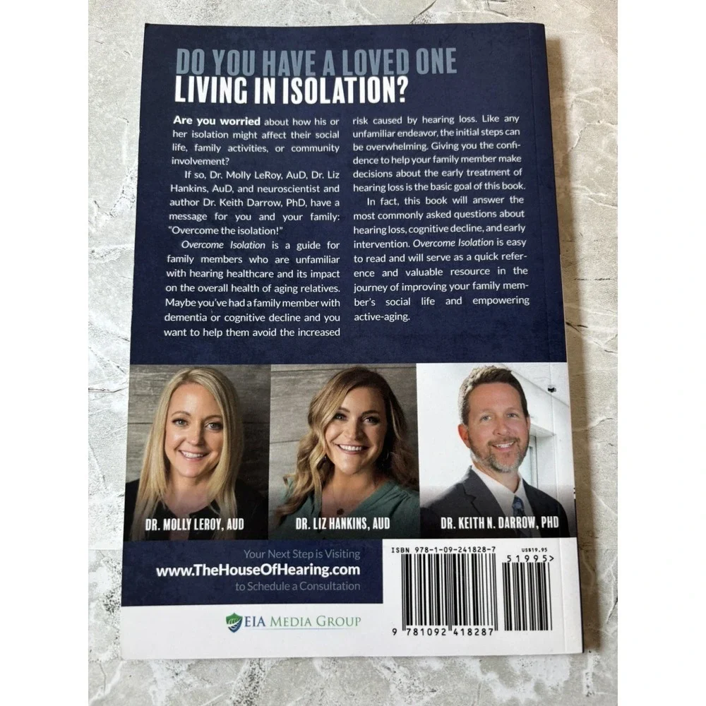 Overcome Isolation by Molly LeRoy, Liz Hankins and‎ Keith Darrow - LIKE NEW